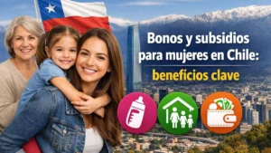 Bonos y subsidios para mujeres en Chile beneficios clave