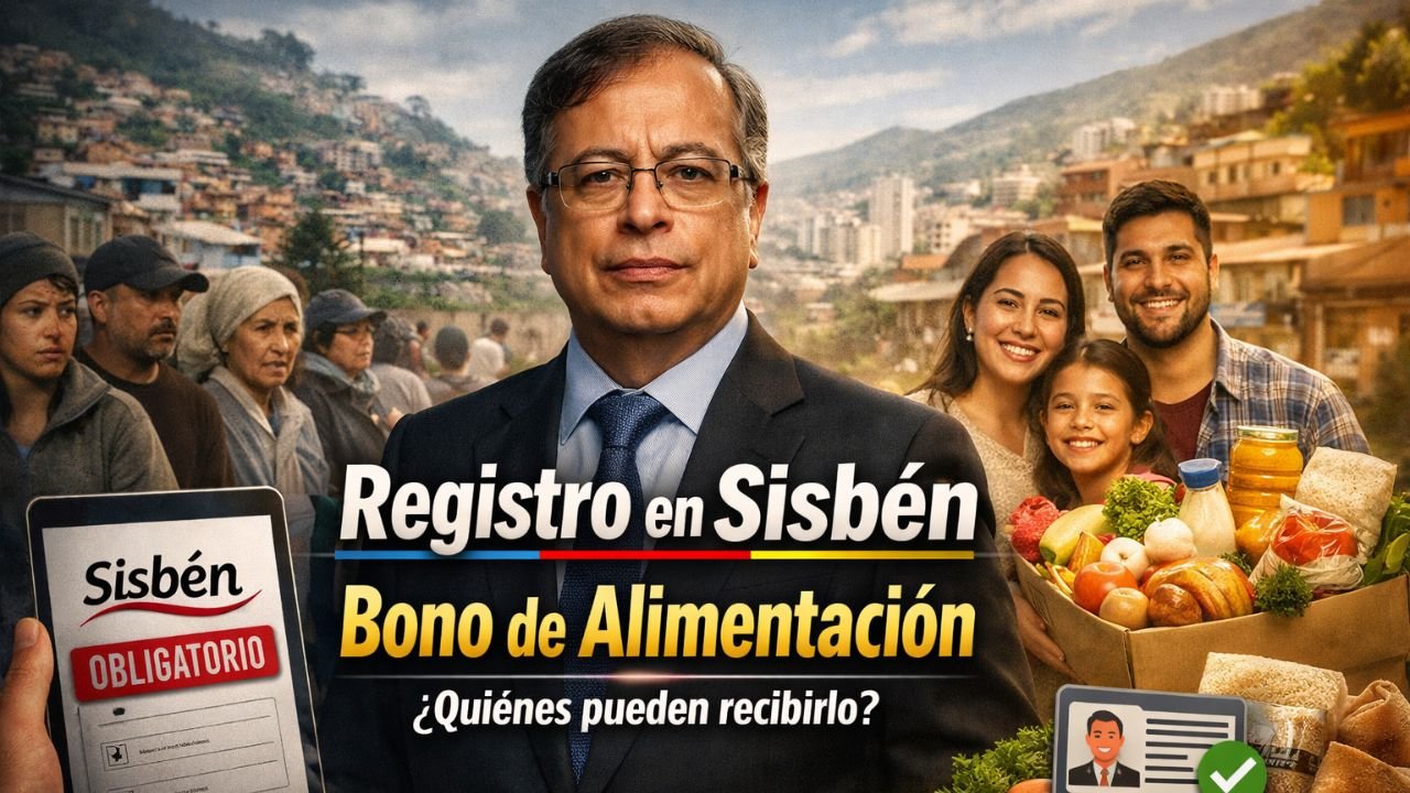 Registro en Sisbén obligatorio: quiénes pueden recibir el Bono de Alimentación en Medellín