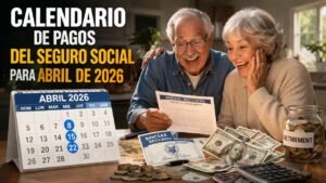 Calendario de pagos del Seguro Social para abril de 2026