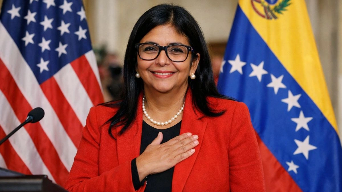 EE.UU. levanta sanciones a Delcy Rodríguez