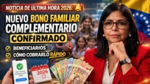 Noticia de última hora 2026: nuevo Bono Familiar Complementario confirmado, beneficiarios y cómo cobrarlo rápido
